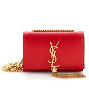 Summary
Saint Laurent
Classic Monogram Tassel Crossbody Bag
Leather Small